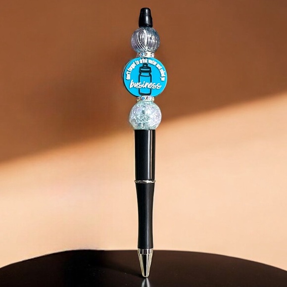 New Don’t forget to drink water and mind ya business ballpoint ink pen - Picture 2 of 2